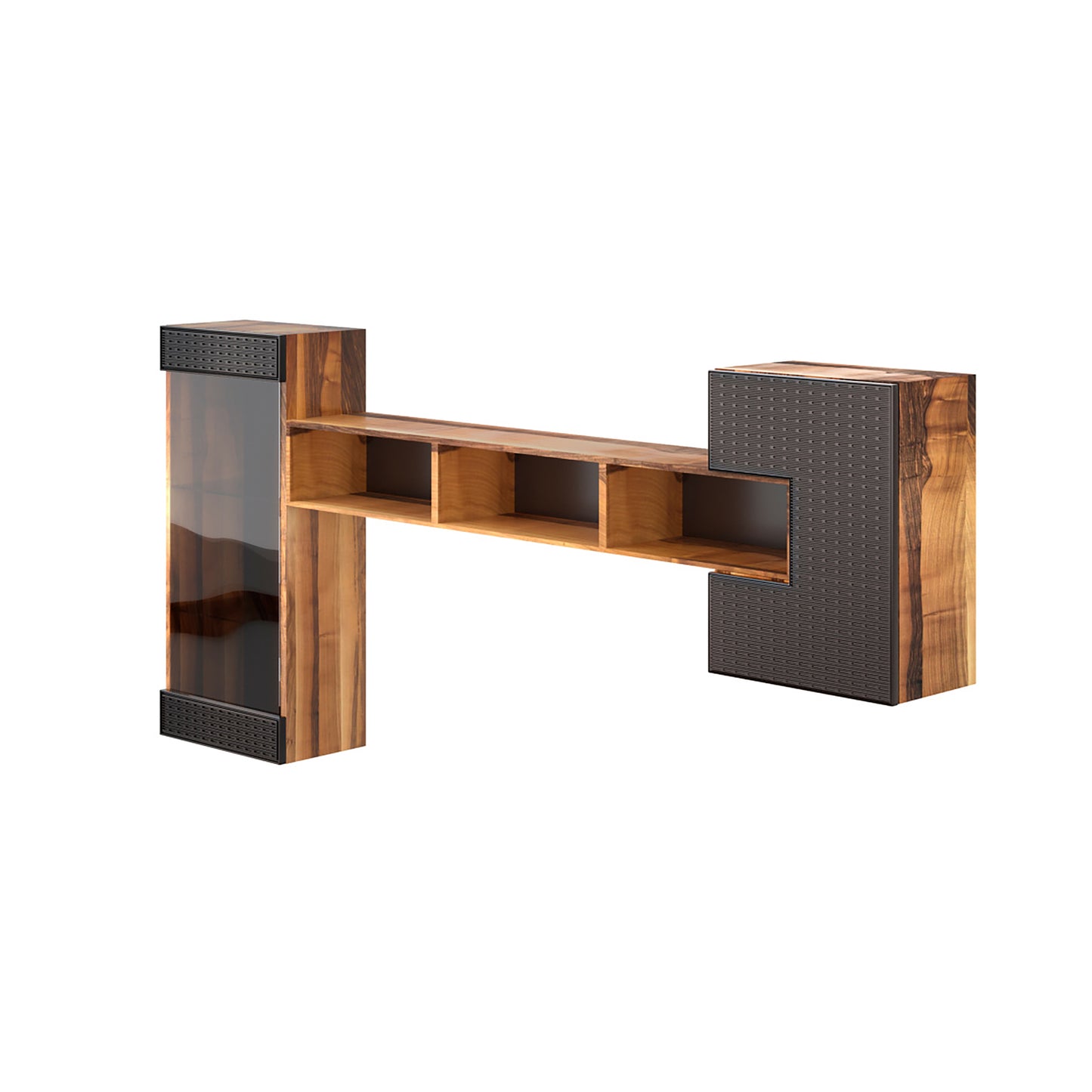 Meuble Mural Punto Walnut