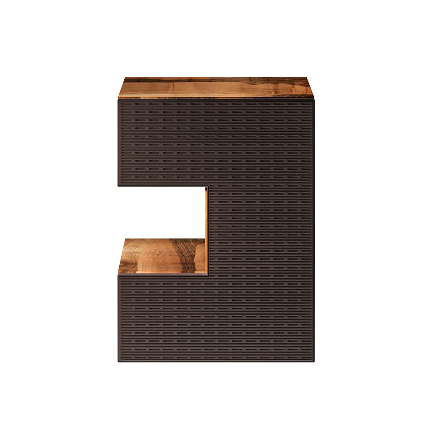 Meuble Mural Punto Walnut