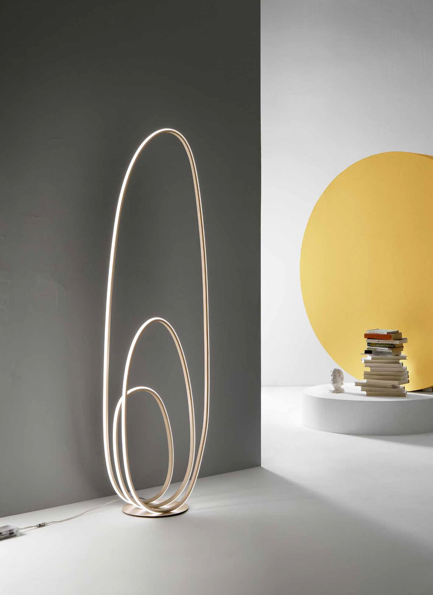 Lampadaire Golden Luxe