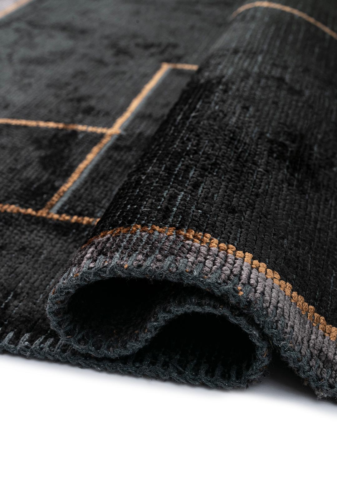 Tapis Marrakesh Noir & Gris