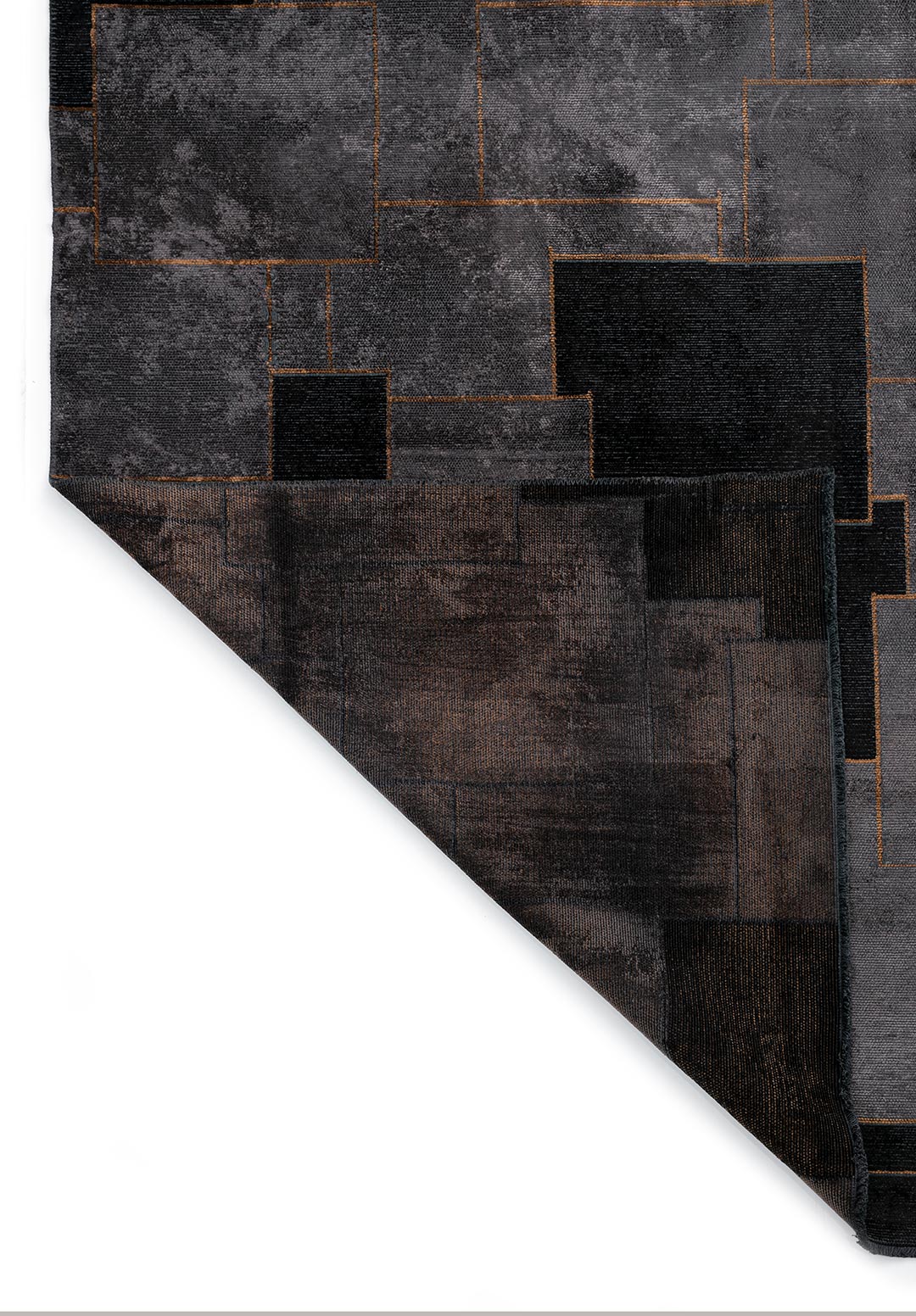 Tapis Marrakesh Noir & Gris