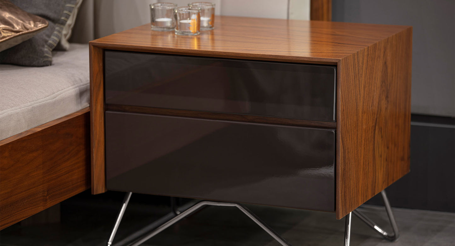 Table de Chevet Miro Walnut